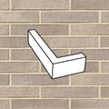 Hjørneskal Esbjerg grå/Beige