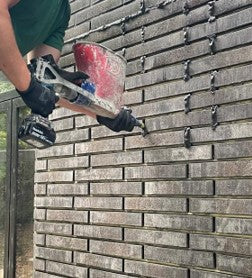 Briiso fuge-klæbe maskine